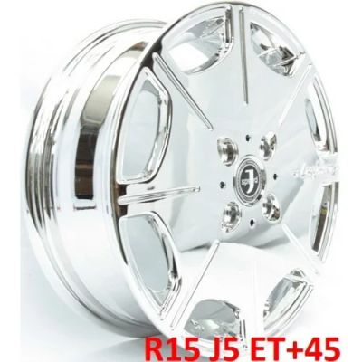 Лот: 5249574. Фото: 1. Lxry Hanes R15 J5 ET+45 4x100. Диски