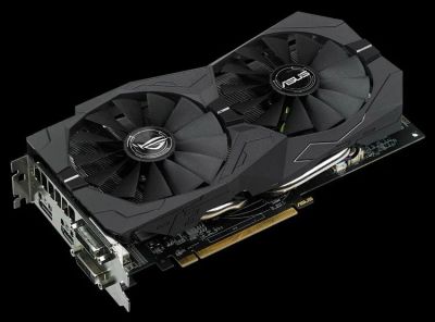 Лот: 15315347. Фото: 1. Rx 470 4gb Asus strix. Гарантия... Видеокарты