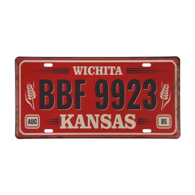 Лот: 25879936. Фото: 1. Декоративный номерной знак, «Канзас... Кузов