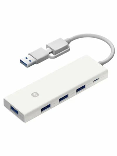 Лот: 25299642. Фото: 1. USB-разветвитель Xiaomi 4-in-1... USB хабы