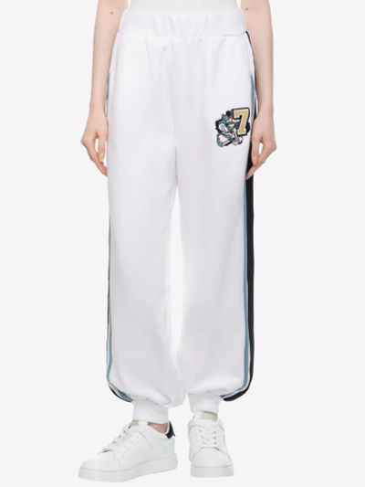 Лот: 24767281. Фото: 1. Брюки женские EA7 Trouser, Белый. Спортивные брюки, штаны