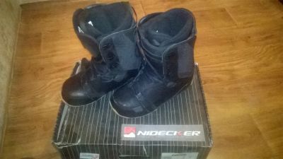 Лот: 6714225. Фото: 1. Ботинки для сноуборда Nidecker... Ботинки