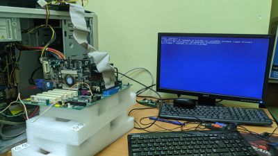 Лот: 17078979. Фото: 1. EPoX EP-8KRAI Athlon XP 1100 mhz... Комплекты запчастей