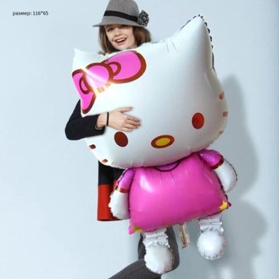 Лот: 9763951. Фото: 1. воздушный шарик новый Hello Kitty... Воздушные шары