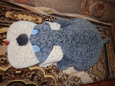 Лот: 9324519. Фото: 1. собачка 65см. Мягкие