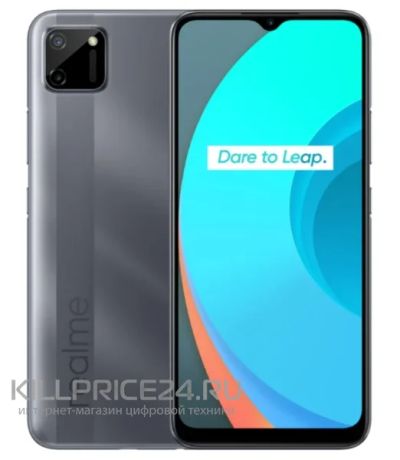 Лот: 16485638. Фото: 1. Realme C11 2/32Gb, серый. Смартфоны
