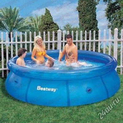 Лот: 5793109. Фото: 1. Бассейн bestway 366*76 с фильтром... Бассейны, аксессуары и комплектующие