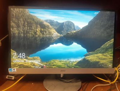 Лот: 21127630. Фото: 1. Монитор AOC i2369Vm, 23", 1920x1080... ЖК-мониторы