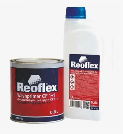 Лот: 21383340. Фото: 1. Грунтовка Reoflex кислотный 2K... Всё для покраски