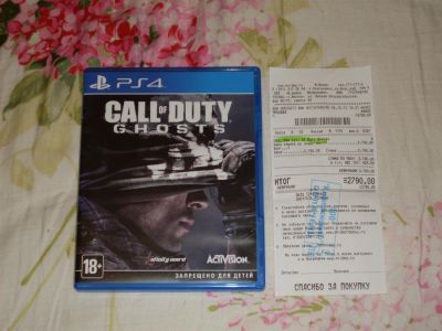 Лот: 3538568. Фото: 1. Продам кол оф дьюти призрак ps4. Игры для консолей