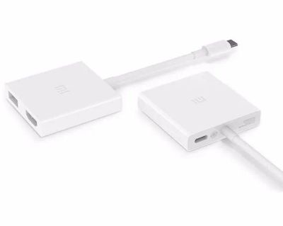 Лот: 20885838. Фото: 1. Адаптер Xiaomi USB-C to HDMI Multi-Function... Дата-кабели, переходники