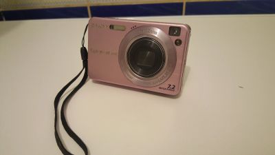 Лот: 11856074. Фото: 1. Фотоаппарат Sony DSC W-120. Цифровые компактные