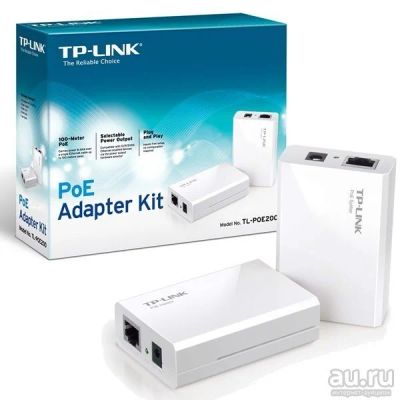 Лот: 8587933. Фото: 1. TP-Link poe200 (новый). WiFi, Bluetooth адаптеры