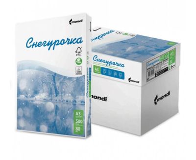 Лот: 8264877. Фото: 1. Бумага А4 Снегурочка 130руб. Бумага