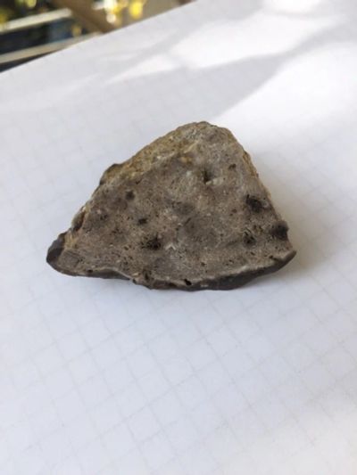 Лот: 12498318. Фото: 1. Метеорит ахондрит. Минералы и окаменелости
