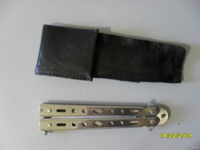 Лот: 14618281. Фото: 1. Нож бабочка \ балисонг \ balisong. Ножи, топоры