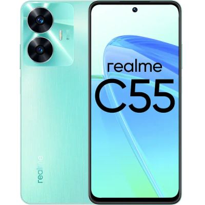 Лот: 22219424. Фото: 1. Смартфон realme C55 128GB Зеленый... Смартфоны