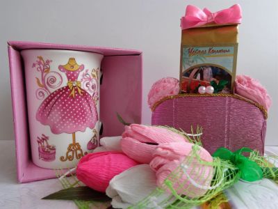 Лот: 3795489. Фото: 1. Дамские штучки. Букеты из конфет, игрушек