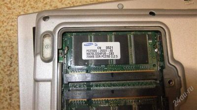 Лот: 1700169. Фото: 1. Оперативка DDR PC2700S samsung. Оперативная память
