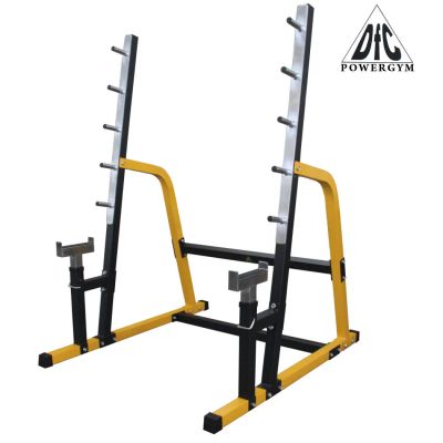 Лот: 8911091. Фото: 1. Стойка силовая DFC Powergym RA041. Силовые, скамьи, стойки