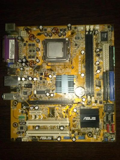 Лот: 3915835. Фото: 1. материнская плата Asus P5RD1-VM... Материнские платы