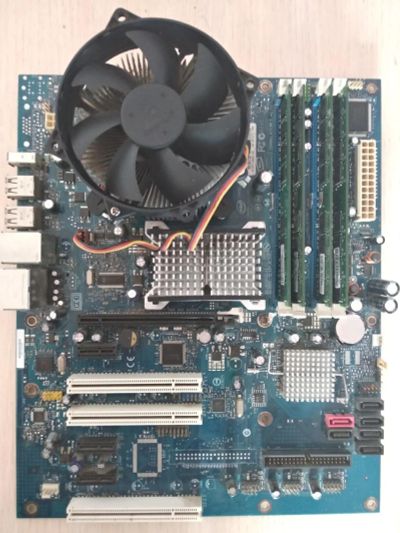 Лот: 11506190. Фото: 1. Core™2 Quad Q6600 + Intel dp35dp... Комплекты запчастей