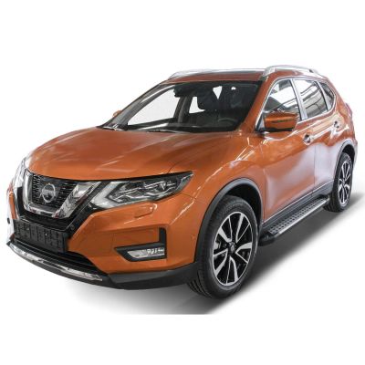 Лот: 25001496. Фото: 1. Пороги Rival для Nissan X-Trail... Детали тюнинга