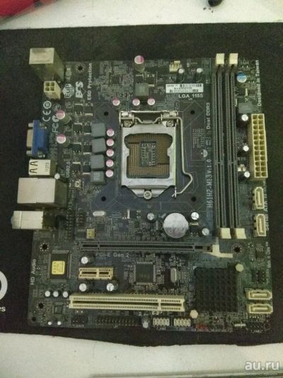 Лот: 13154461. Фото: 1. H61H2-M13 (V1.0) LGA1155 socket. Материнские платы