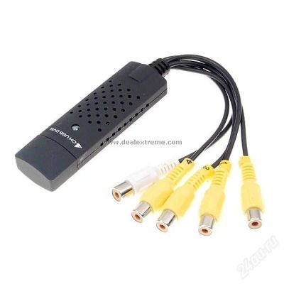 Лот: 1370406. Фото: 1. Плата видеозахвата Easy CAP USB... ТВ-тюнеры и карты захвата