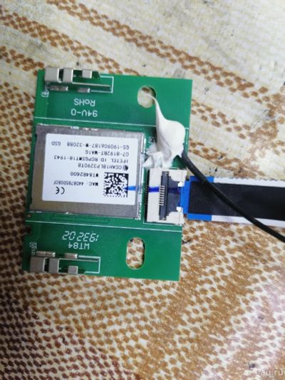 Лот: 16454478. Фото: 1. Модуль Wi-FiBluetooth: WT84R2600... Запчасти для телевизоров, видеотехники, аудиотехники