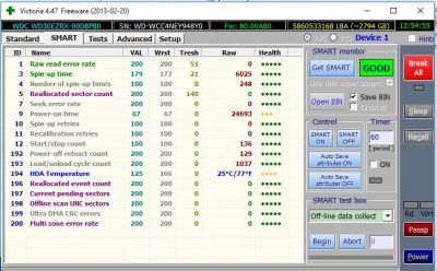 Лот: 11147290. Фото: 1. 3 ТБ Жесткий диск WD Green IntelliPower... Жёсткие диски (HDD)