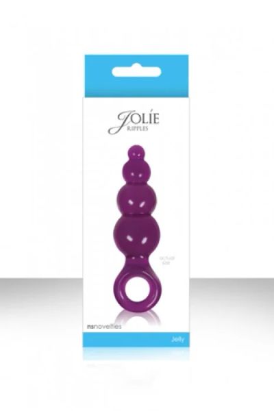 Лот: 7536651. Фото: 1. Анальная пробка Jolie - Ripples... Игрушки