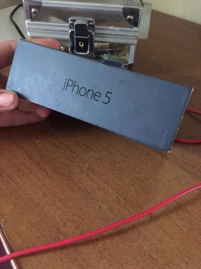Лот: 10227872. Фото: 1. Коробка Iphone 5 16 gb. Коробки, инструкции
