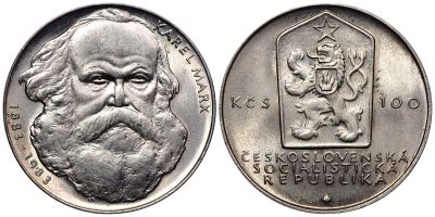 Лот: 25090757. Фото: 1. 100 крон 1983г.,Чехословакия... Европа