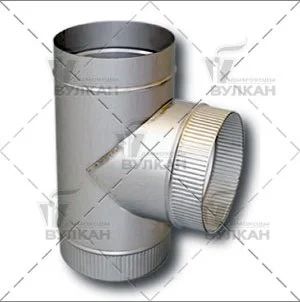 Лот: 4159191. Фото: 1. Тройник TRHR 90 градусов Dy-115. Дымоходы