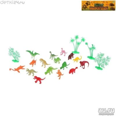 Лот: 12050877. Фото: 1. Набор динозавров "Эра" 16 фигурок... Развивающие