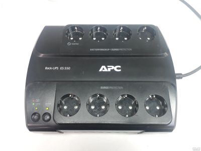 Лот: 13593180. Фото: 1. APC Back-UPS ES550 - Источник... ИБП, аккумуляторы для ИБП