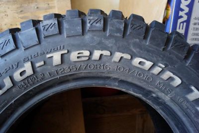 Лот: 5275962. Фото: 1. Шины BFGoodrich MUD-Terrain 235... Шины