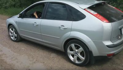 Лот: 9827763. Фото: 1. Литые диски K&K R17 5x108 с летней... Шины на дисках