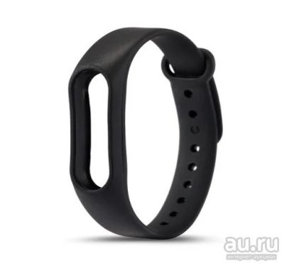 Лот: 9836224. Фото: 1. Ремешок Xiaomi Mi Band 2 Черный... Ремешки, браслеты