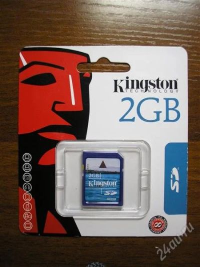 Лот: 1052057. Фото: 1. SD 2gb Kingston. Карты памяти