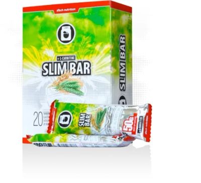 Лот: 9642209. Фото: 1. Батончик Slim bar aTech nutrition... Спортивное питание, витамины