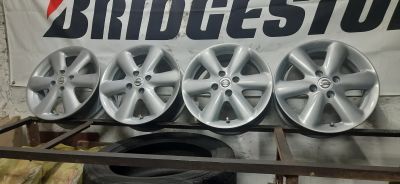 Лот: 19636868. Фото: 1. Диски Nissan 5.5x15 4x100 d60... Диски
