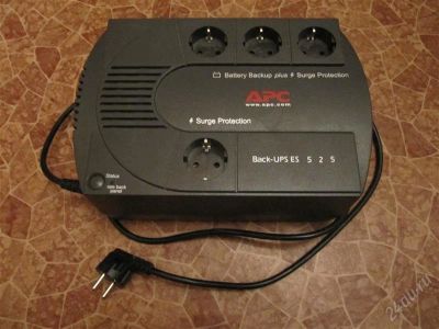 Лот: 2204683. Фото: 1. Бесперебойник APC Back-UPS ES... ИБП, аккумуляторы для ИБП