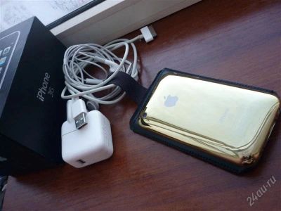 Лот: 1479433. Фото: 1. эксклюзив золото chrome apple... Смартфоны