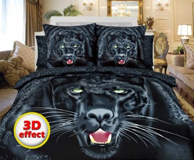 Лот: 5256998. Фото: 1. Постельное бельё из сатина 3D... Постельное бельё