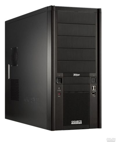 Лот: 13621526. Фото: 1. Корпус Miditower ATX GigaByte... Корпуса, блоки питания