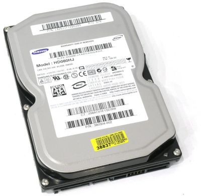 Лот: 6686692. Фото: 1. жесткий диск 80гб. Жёсткие диски (HDD)