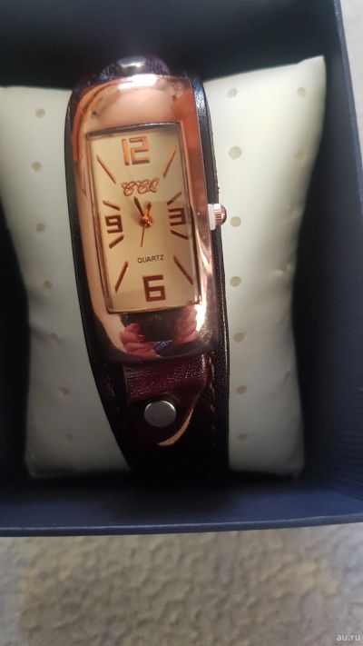 Лот: 14560314. Фото: 1. часы новые - ремешок из натуральной... Оригинальные наручные часы