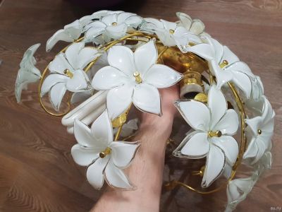 Лот: 13757677. Фото: 1. Люстра с рубля!!!. Другое освещение